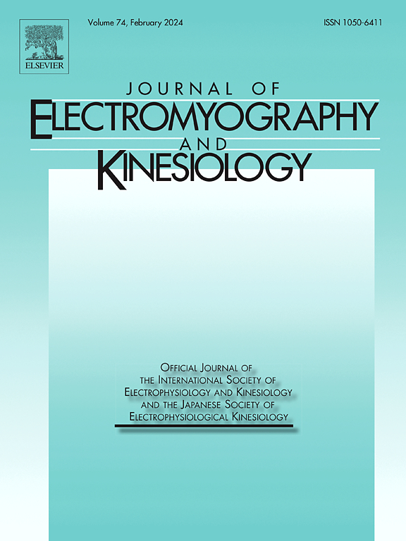 Go to journal home page - Journal of Electromyography and Kinesiology